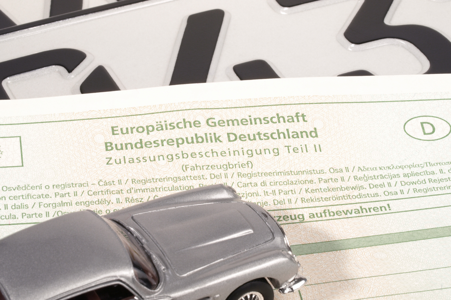Fahrzeug stilllegen