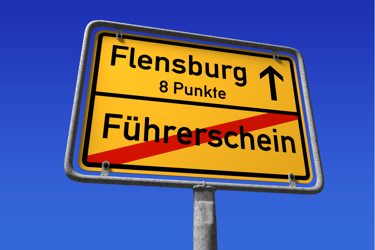 fahrverbot schild