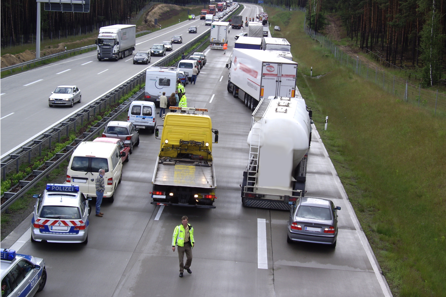 massenkarambolage autobahn