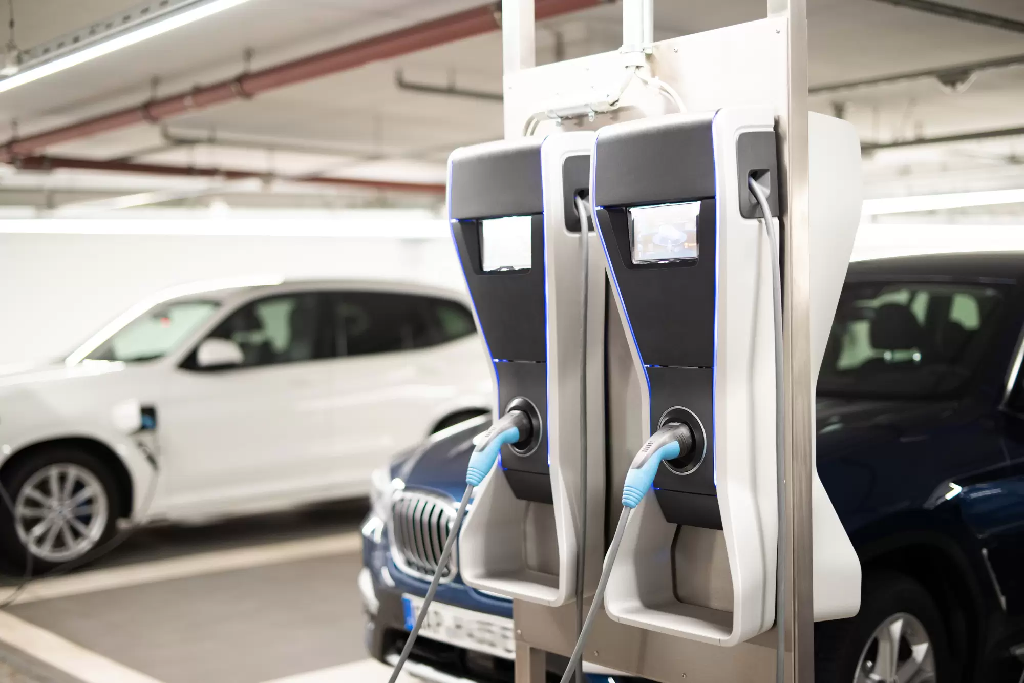 E-Auto in Tiefgarage laden