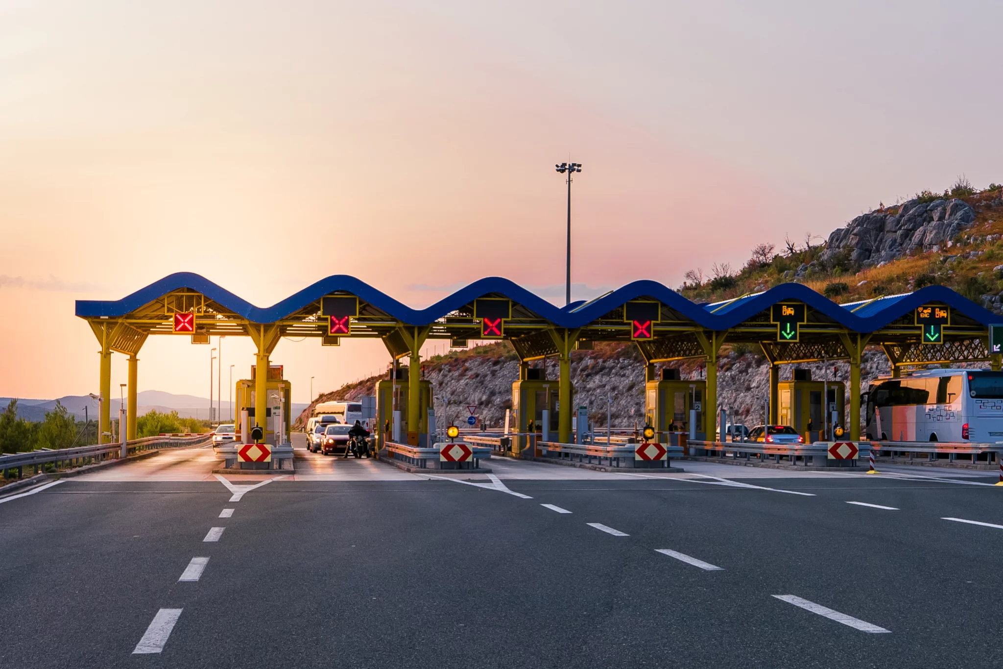 autofahren im ausland (mautstelle)
