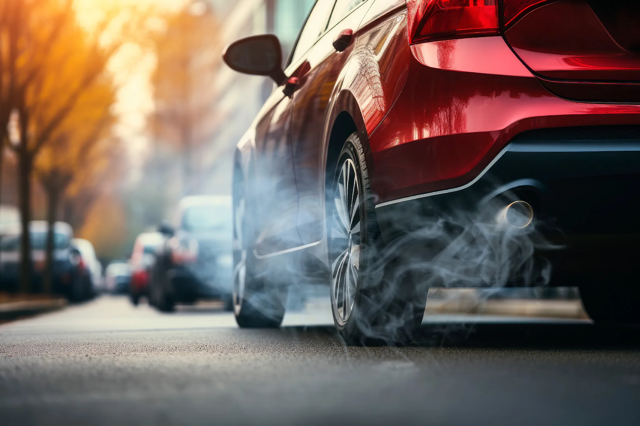 auto macht geräusche