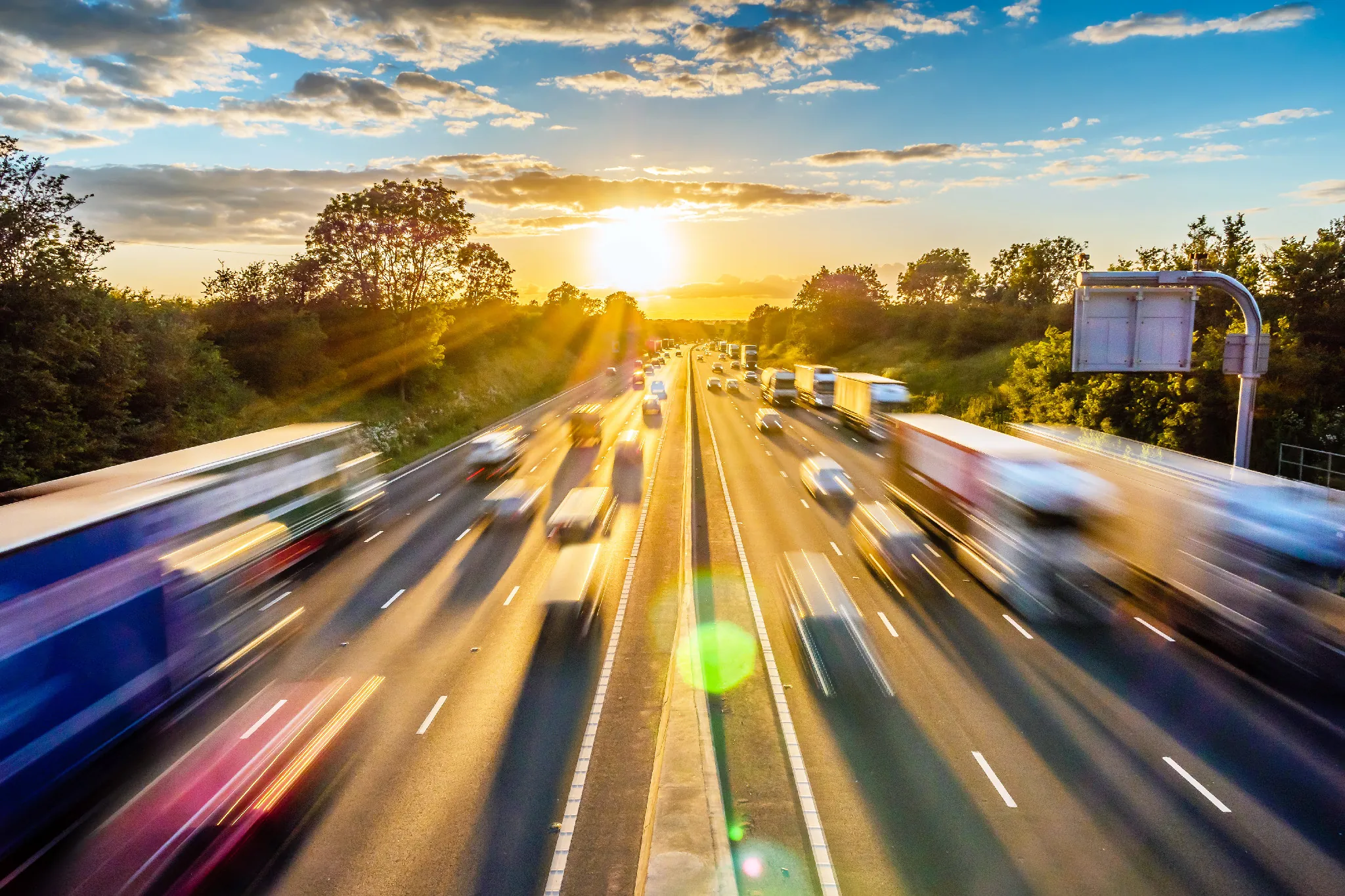 was gilt auf autobahn
