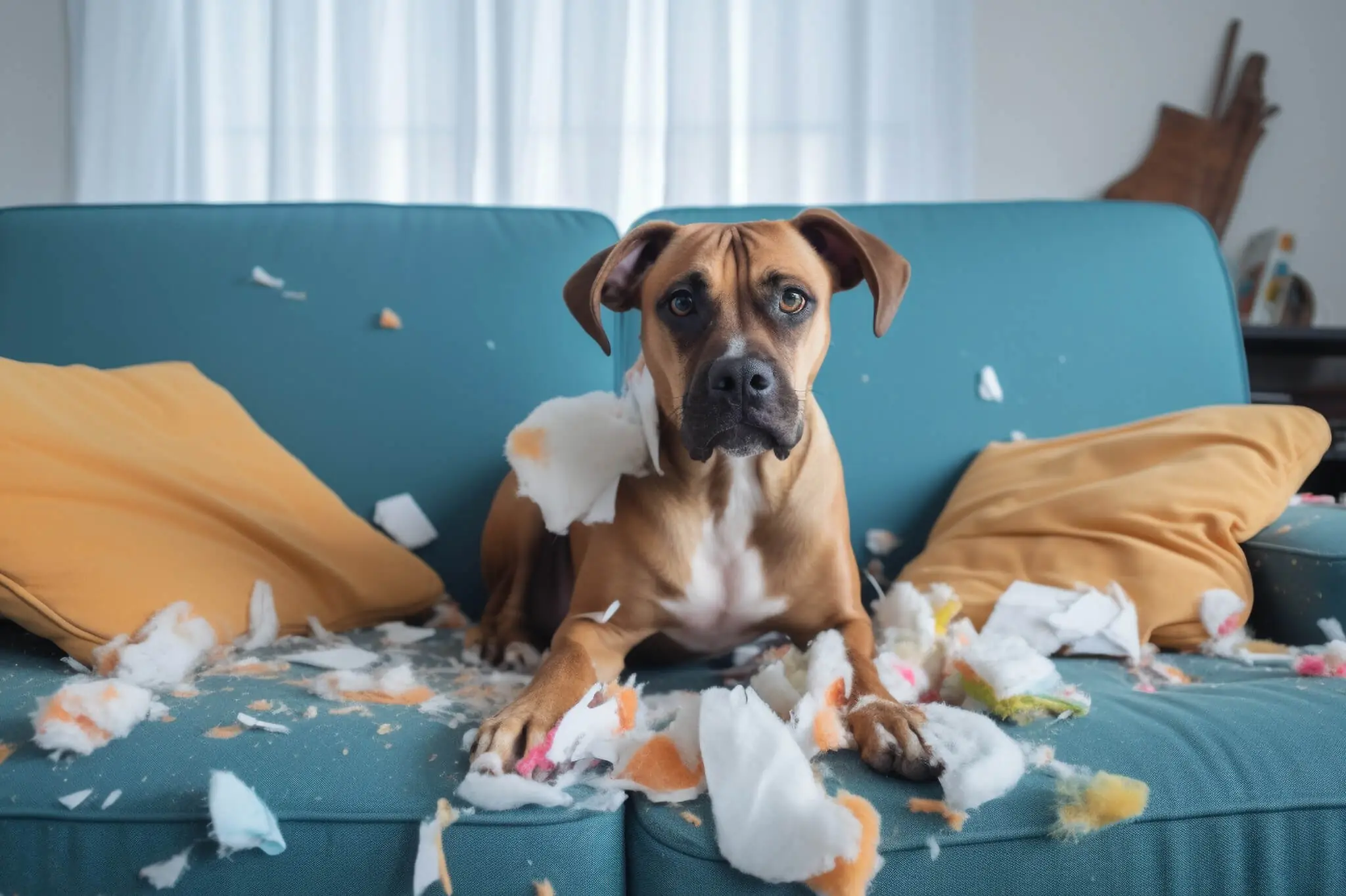 Hundehaftpflicht, Hund hat Kissen kaputt gemacht